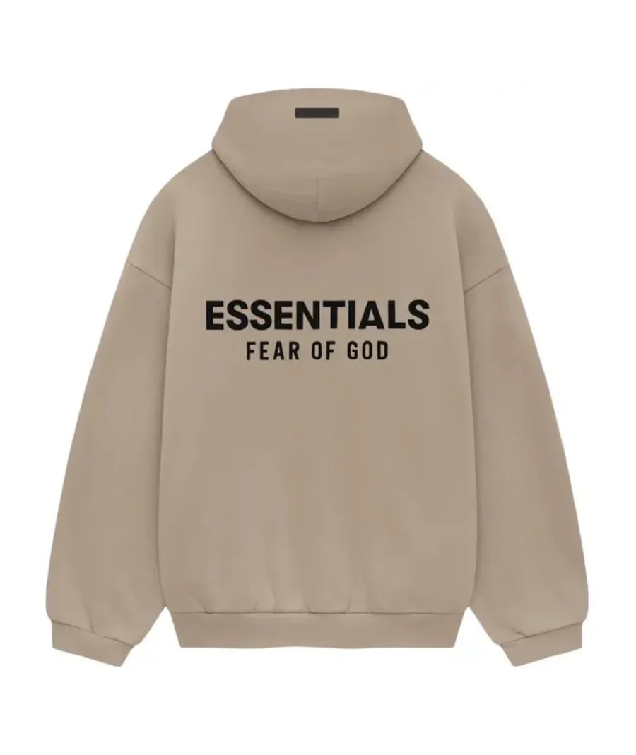 Fear of God Essentials Fleece Hoodie FW24 (Desert Sand)