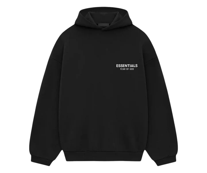Fear of God Essentials Fleece Hoodie FW24 (Black)